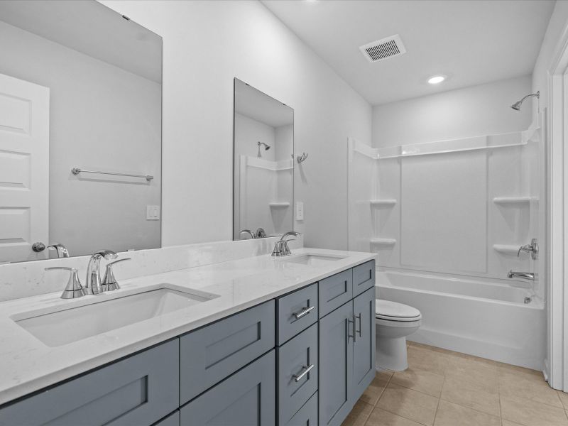 Furnished interior view inside a new home in Northbrook Village Townes, Taylors (Image 9).