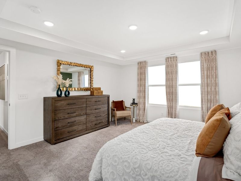 Furnished interior view inside a new home in Sage Farms, White House (Image 26).