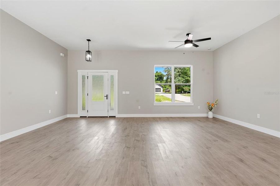 Spacious, unfurnished interior of a new home in , High Springs (Image 19). Spacious, unfurnished interior of a new home in , High Springs (Image 19).