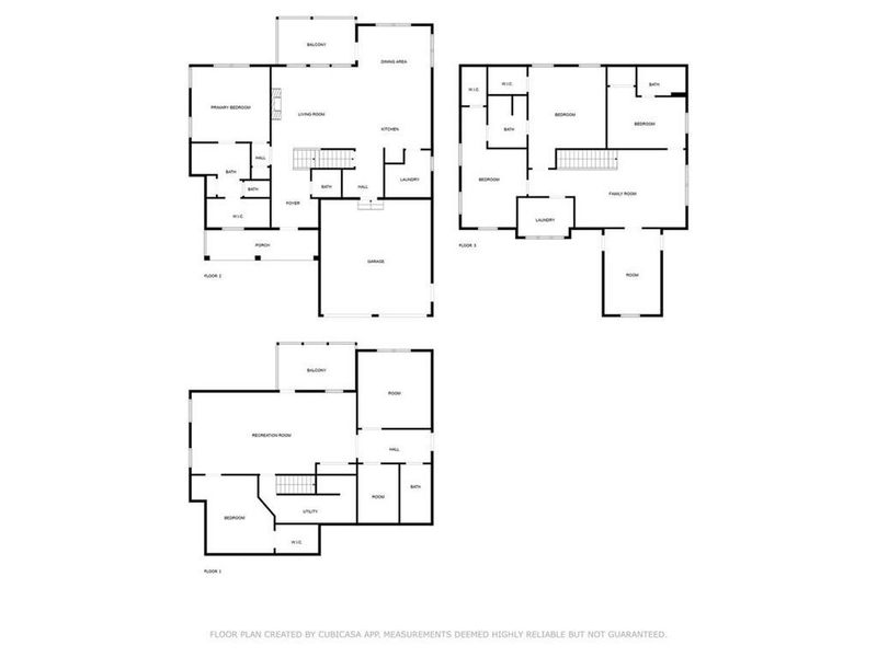 2D floor plan layout of this home in , Canton, GA (Image 5).