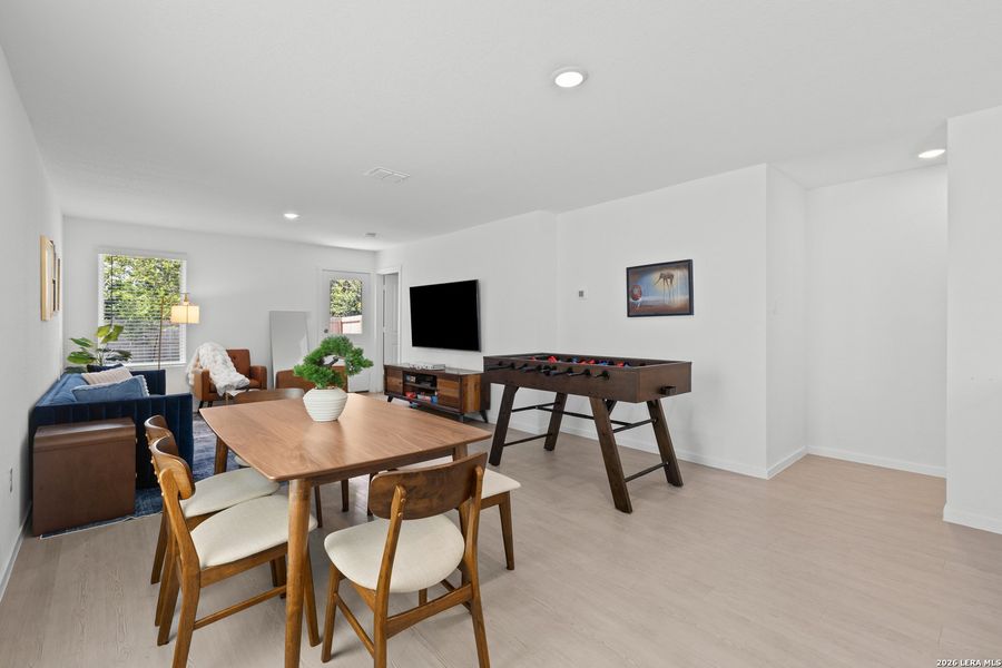 Furnished interior view inside a new home in Torian Village, San Antonio (Image 7).