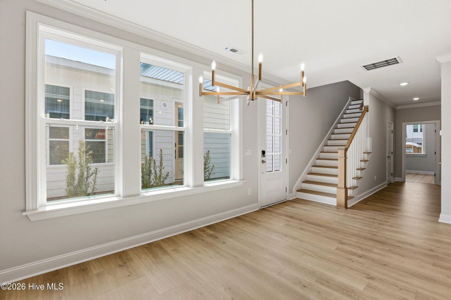 Spacious, unfurnished interior of a new home in East & Mason, Wilmington (Image 18). Spacious, unfurnished interior of a new home in East & Mason, Wilmington (Image 18).