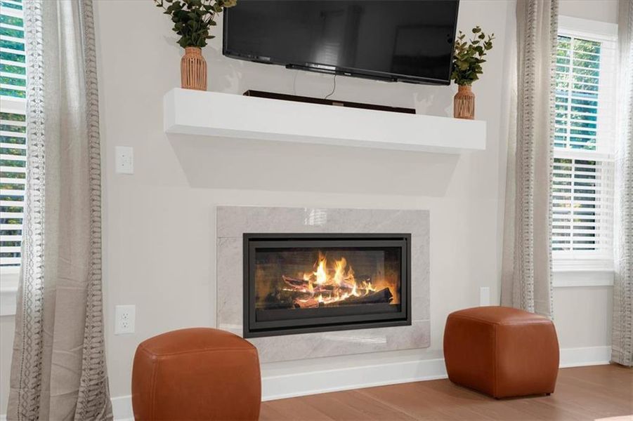Furnished interior view inside a new home in , Fayetteville (Image 32).