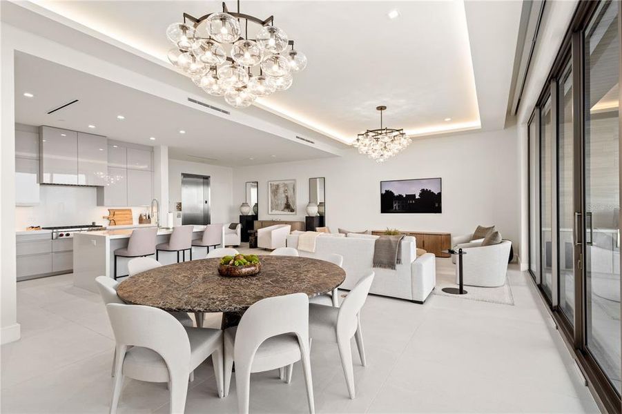 Furnished interior view inside a new home in , Longboat Key (Image 35). Furnished interior view inside a new home in , Longboat Key (Image 35).