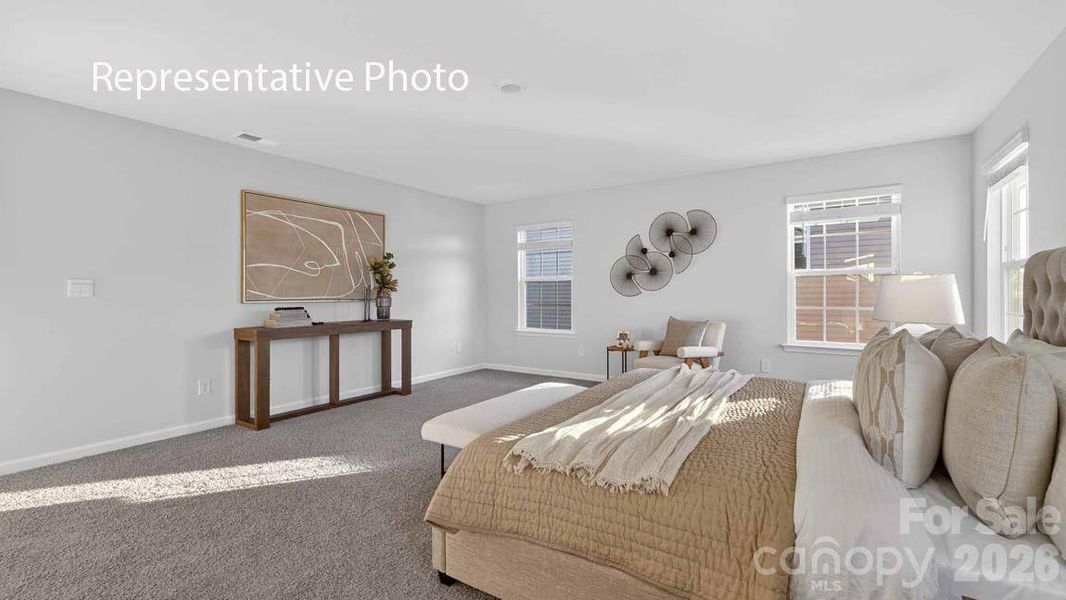 Furnished interior view inside a new home in Wallace Springs, Statesville (Image 24).
