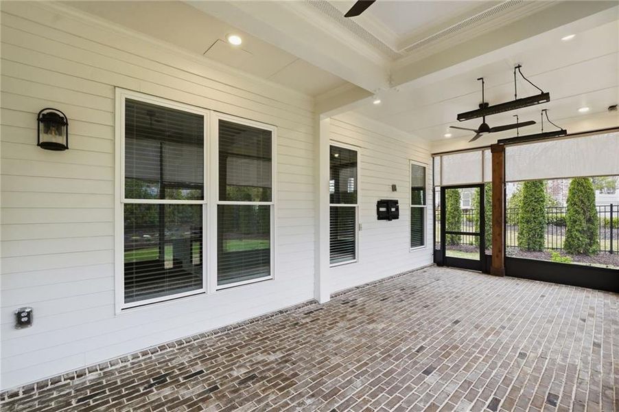 Exterior details and patio area of a home in , Canton (Image 28). Exterior details and patio area of a home in , Canton (Image 28).