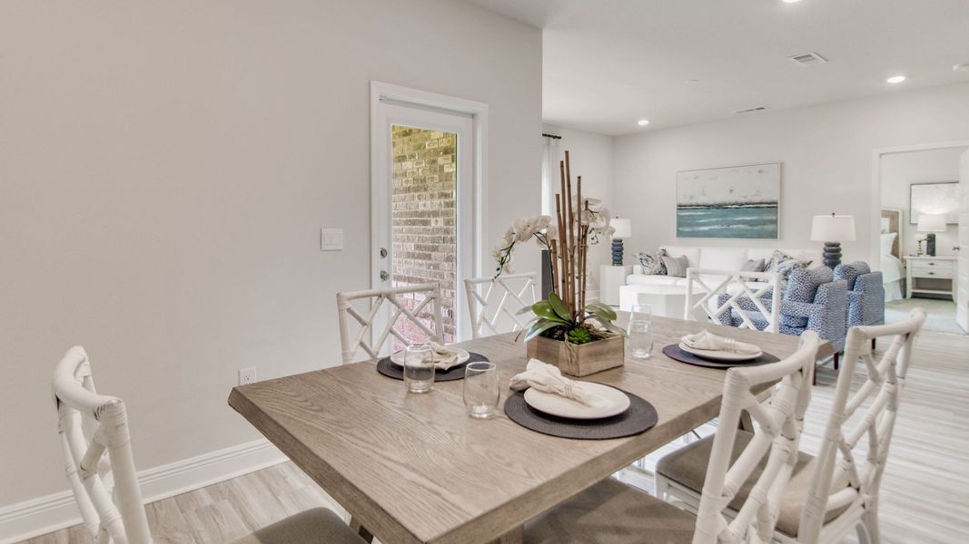Furnished interior view inside a new home in Ashton Park Phase III, Freeport (Image 6).