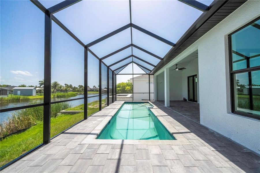 Exterior details and patio area of a home in , Port Charlotte (Image 17). Exterior details and patio area of a home in , Port Charlotte (Image 17).