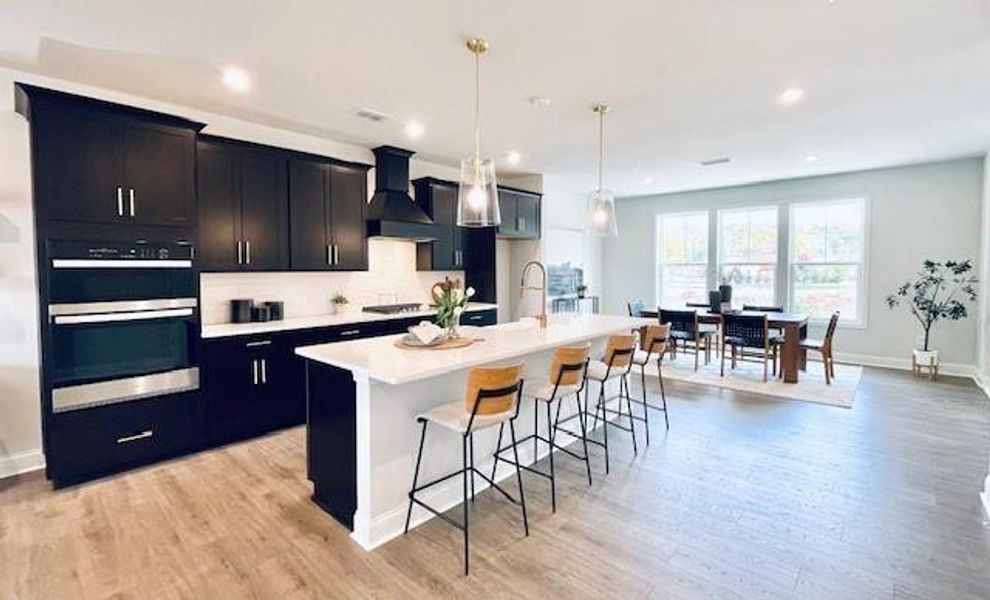 Furnished interior view inside a new home in Towne Village at Suwanee Dam, Sugar Hill (Image 11).