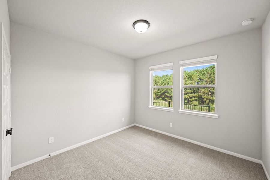 Spacious, unfurnished interior of a new home in Waterstone on Lake Conroe, Montgomery (Image 16). Spacious, unfurnished interior of a new home in Waterstone on Lake Conroe, Montgomery (Image 16).