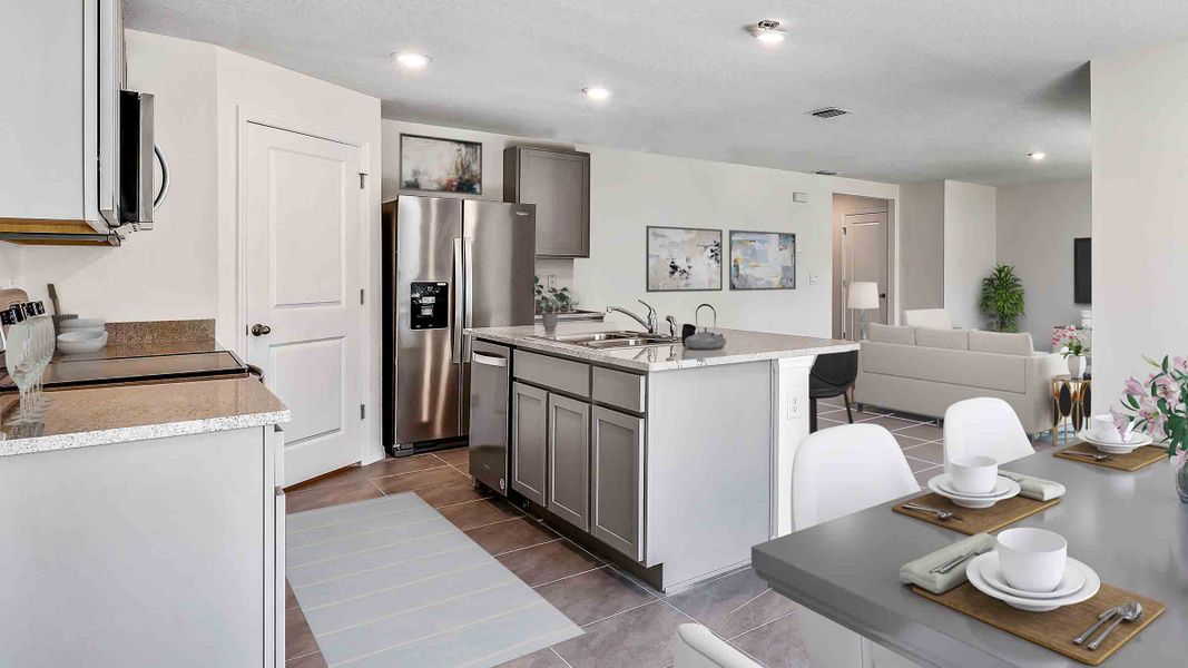 Furnished interior view inside a new home in Stockyard, Statesboro (Image 6).