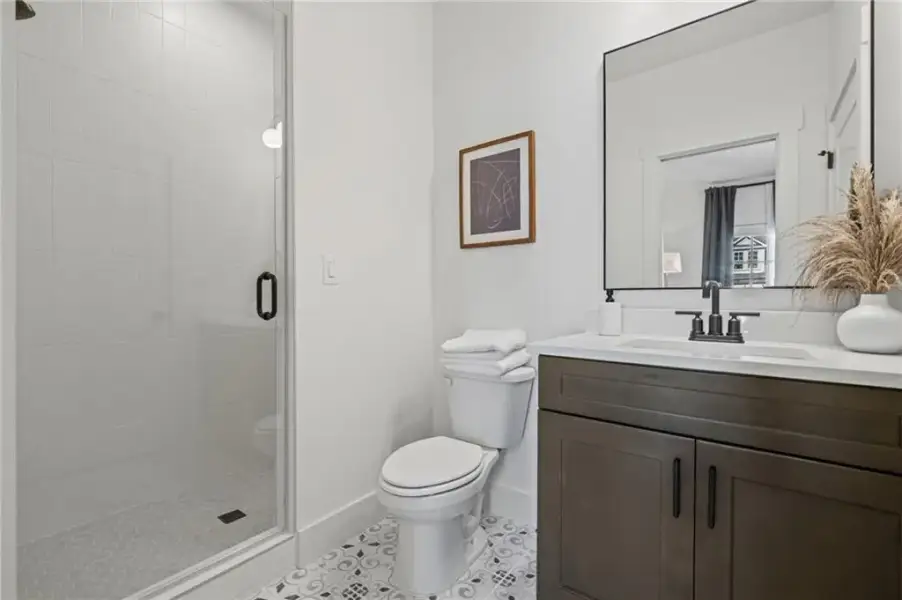 Furnished interior view inside a new home in , Sandy Springs (Image 18).
