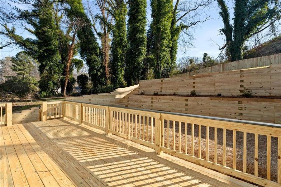 Exterior details and patio area of a home in , Atlanta (Image 32).