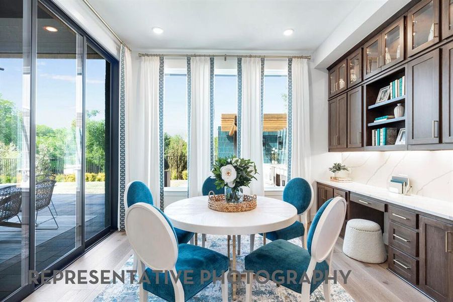 Furnished interior view inside a new home in Mosaic, Celina (Image 12).