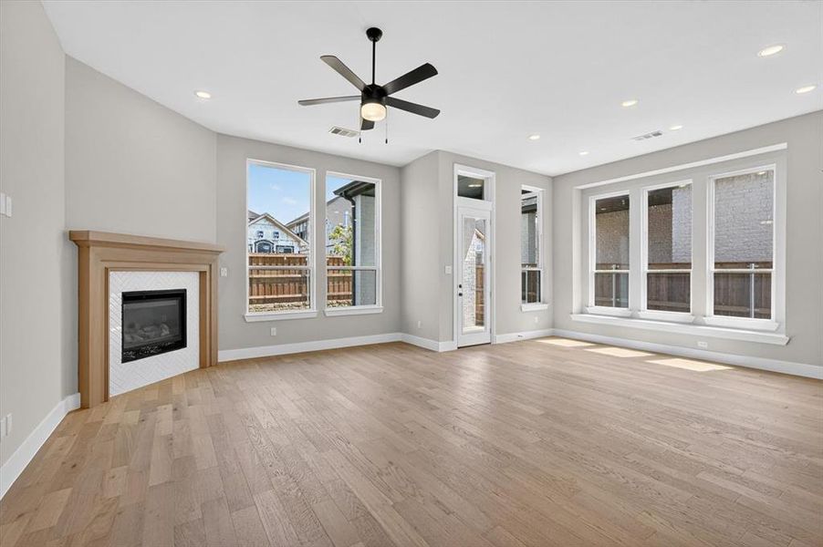 Spacious, unfurnished interior of a new home in Trinity Falls, McKinney (Image 21). Spacious, unfurnished interior of a new home in Trinity Falls, McKinney (Image 21).