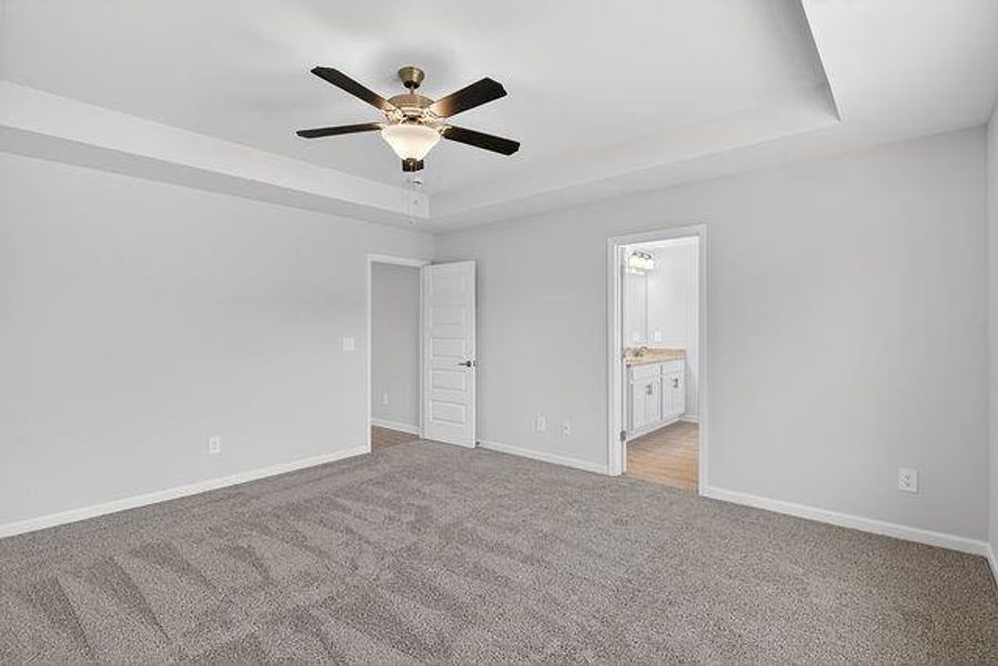 Spacious, unfurnished interior of a new home in Austin Ridge, Commerce (Image 23). Spacious, unfurnished interior of a new home in Austin Ridge, Commerce (Image 23).