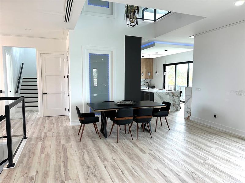 Furnished interior view inside a new home in , St. Petersburg (Image 40).