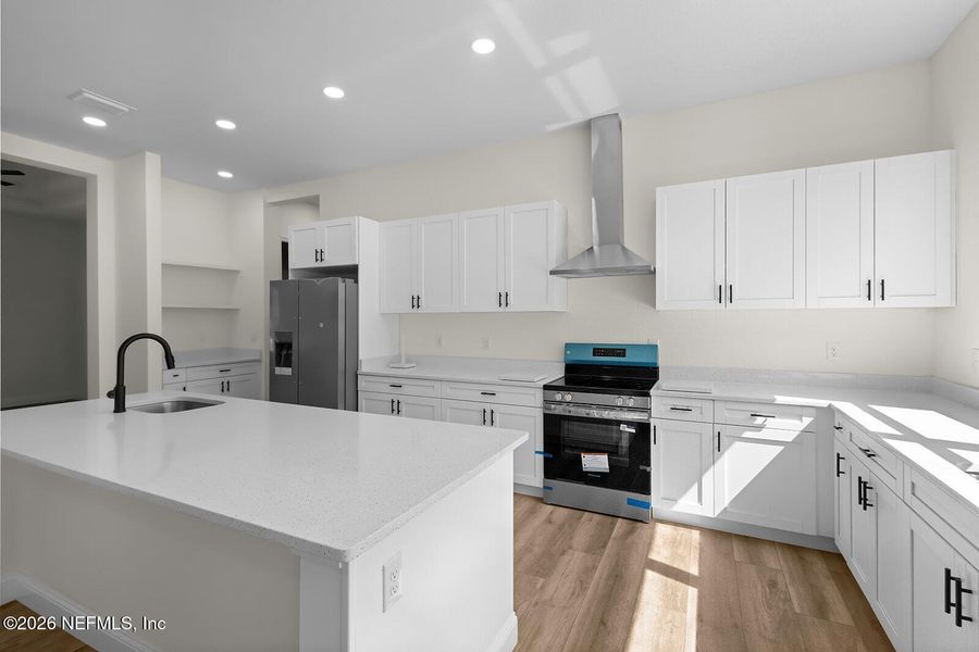 Furnished interior view inside a new home in , Yulee (Image 11).