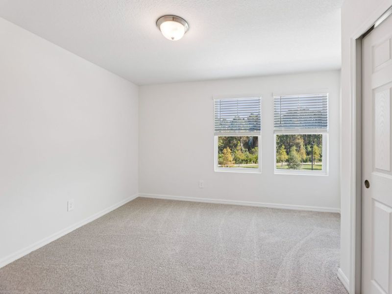 Spacious, unfurnished interior of a new home in The Meadow at Crossprairie Townes, St. Cloud (Image 12). Spacious, unfurnished interior of a new home in The Meadow at Crossprairie Townes, St. Cloud (Image 12).