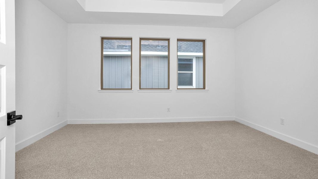 Spacious, unfurnished interior of a new home in Austin Point, Richmond (Image 18).
