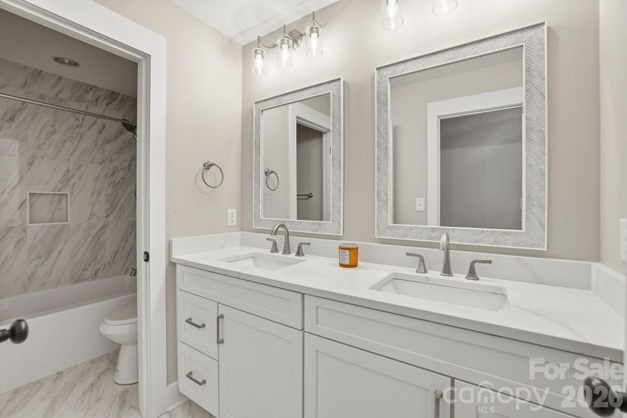 Furnished interior view inside a new home in , Monroe (Image 15).