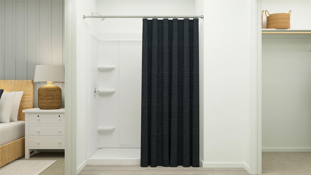 Furnished interior view inside a new home in Rancho Del Cielo, Jarrell (Image 28).