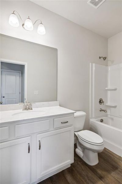 Furnished interior view inside a new home in , Flowery Branch (Image 7). Furnished interior view inside a new home in , Flowery Branch (Image 7).