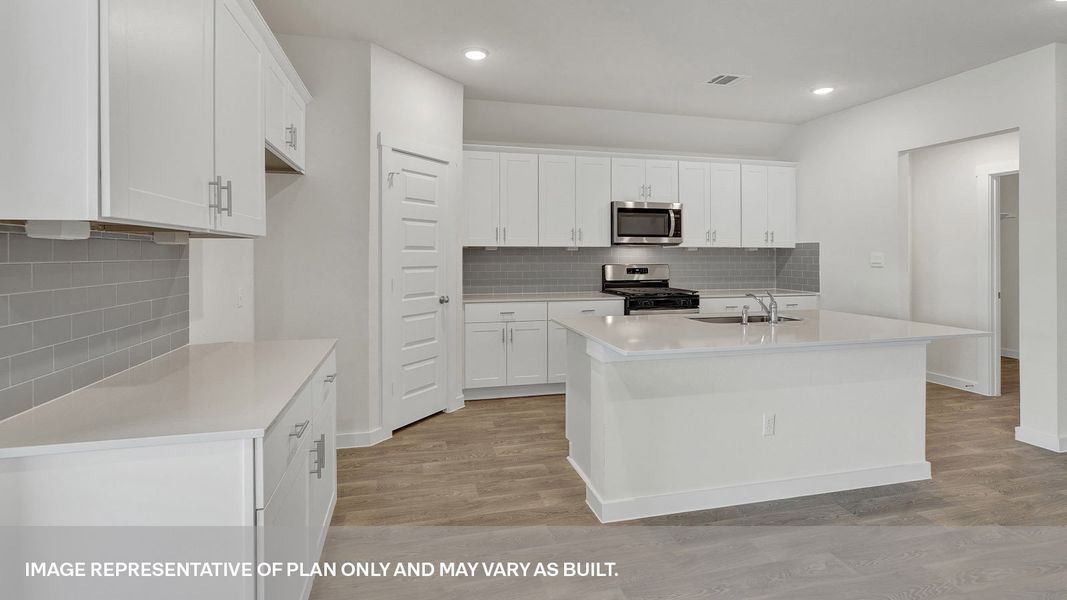 Furnished interior view inside a new home in Hartland Ranch, Lockhart (Image 7).