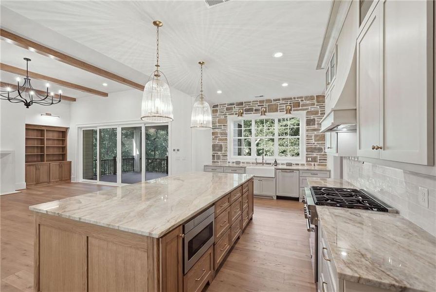 Furnished interior view inside a new home in , Dawsonville (Image 4).