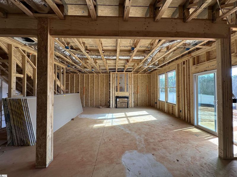 In-progress construction of a new home in Shiloh Trail, Wellford, SC (Image 13).