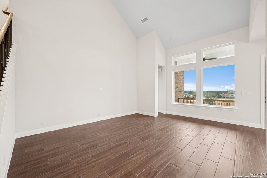 Spacious, unfurnished interior of a new home in Windsong - Reserve Series, Boerne (Image 34). Spacious, unfurnished interior of a new home in Windsong - Reserve Series, Boerne (Image 34).