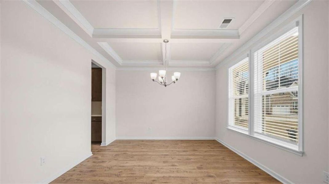 Spacious, unfurnished interior of a new home in The Gates at Pates Creek, Hampton (Image 13).