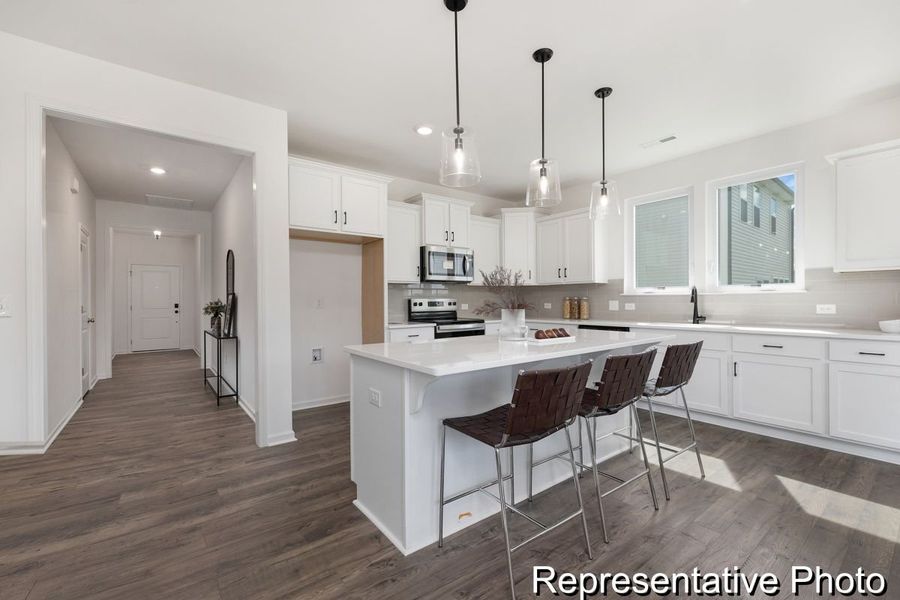 Furnished interior view inside a new home in Eagles Crest, Pageland (Image 2). Furnished interior view inside a new home in Eagles Crest, Pageland (Image 2).