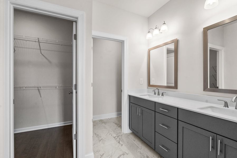 Representative furnished interior of a home built from the The Aspen II by The Providence Group in Palisades Single Family, Cumming (Image 11).