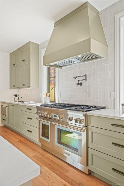 Furnished interior view inside a new home in , Denver (Image 6).