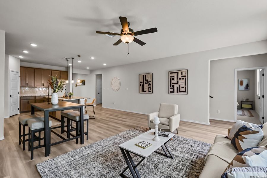 Furnished interior view inside a new home in Hannah Heights, Seguin (Image 19). Furnished interior view inside a new home in Hannah Heights, Seguin (Image 19).