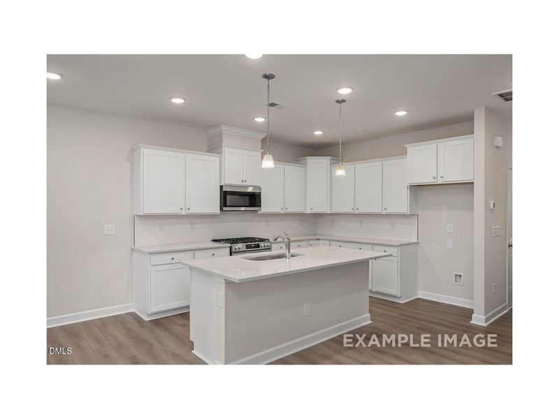 Furnished interior view inside a new home in Springvale, Fuquay Varina (Image 3).