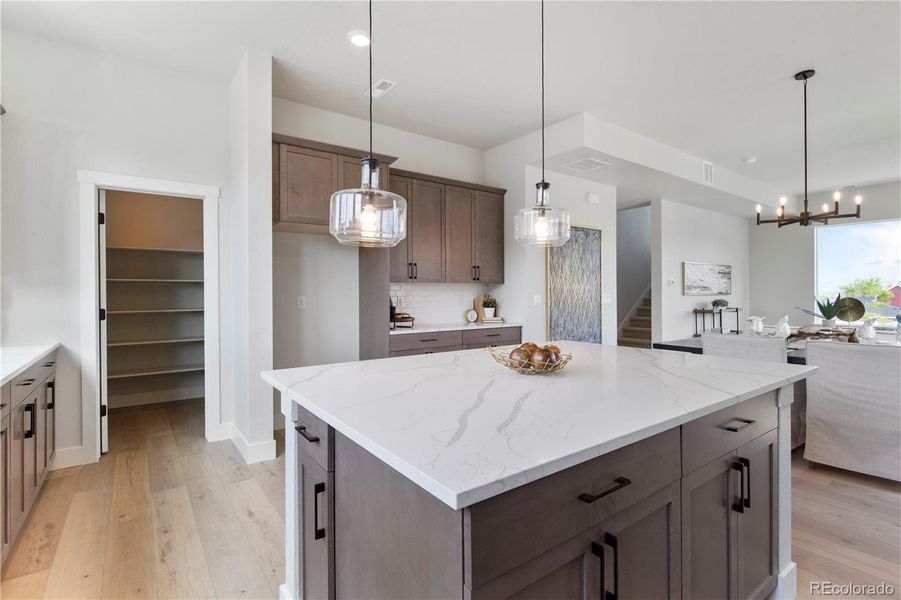 Furnished interior view inside a new home in Dillon Pointe - Skyview, Broomfield (Image 15).