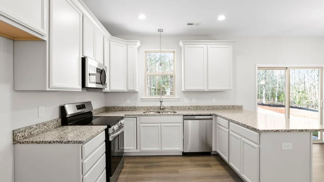 Furnished interior view inside a new home in Pine Lake Estates, Anderson (Image 8).