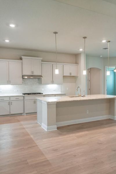 Furnished interior view inside a new home in Buffalo Crossing, Schertz (Image 5). Furnished interior view inside a new home in Buffalo Crossing, Schertz (Image 5).