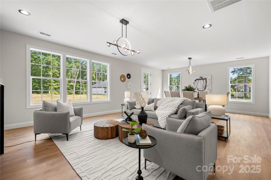 Furnished interior view inside a new home in , Maiden (Image 39). Furnished interior view inside a new home in , Maiden (Image 39).