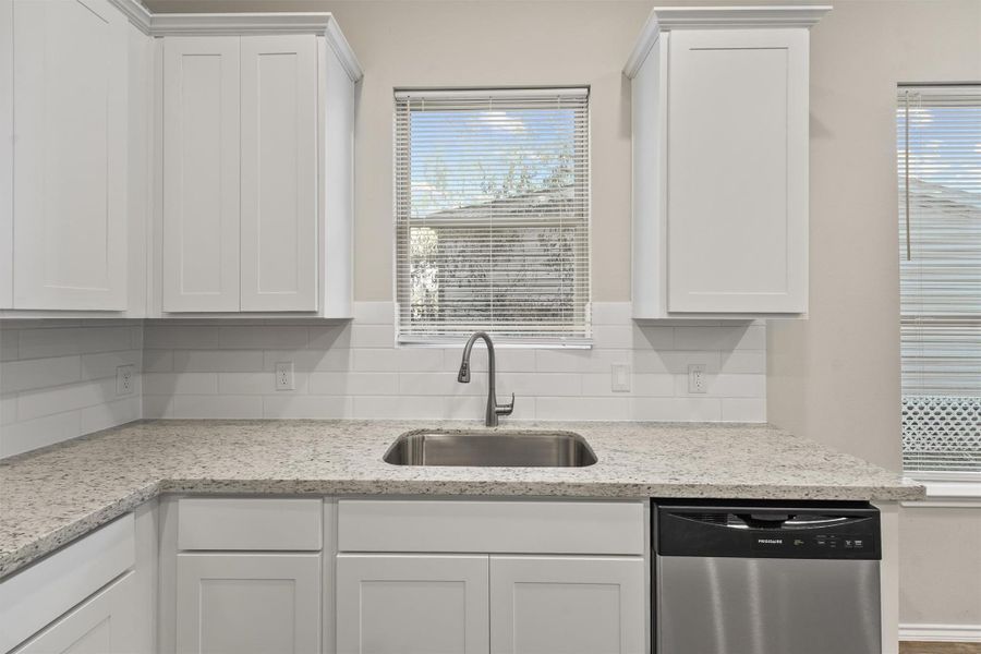 Close-up of interior finishes inside a home in , Willis (Image 17).