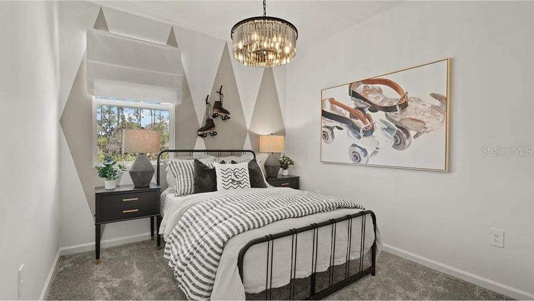 Furnished interior view inside a new home in , Debary (Image 15).