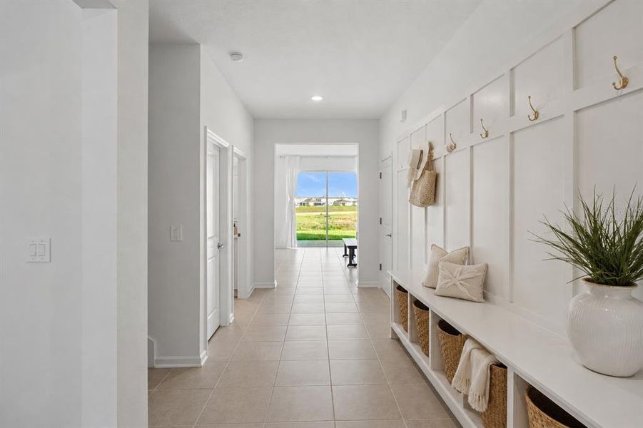 Furnished interior view inside a new home in Wellness Ridge, Clermont (Image 46).