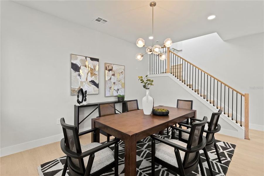 Furnished interior view inside a new home in , Orlando (Image 41). Furnished interior view inside a new home in , Orlando (Image 41).