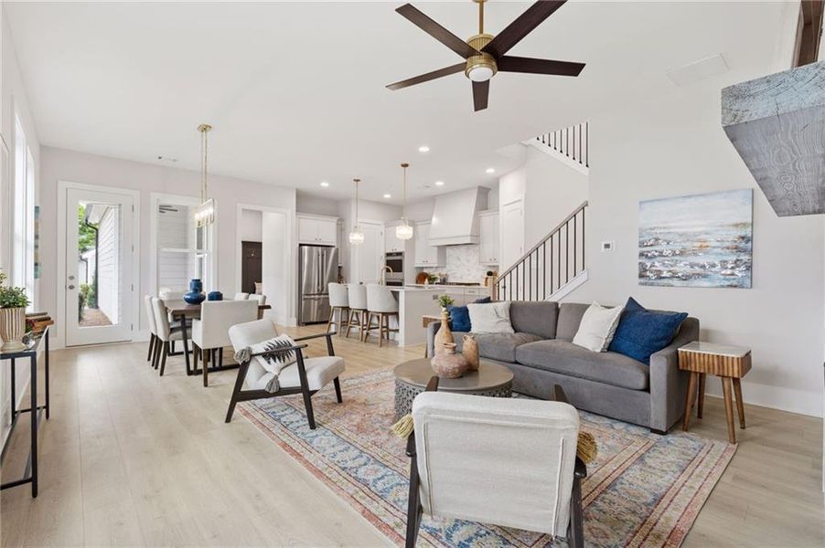 Furnished interior view inside a new home in , Athens (Image 9).