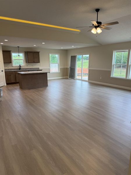 Spacious, unfurnished interior of a new home in Alverson Farms, Inman (Image 6). Spacious, unfurnished interior of a new home in Alverson Farms, Inman (Image 6).