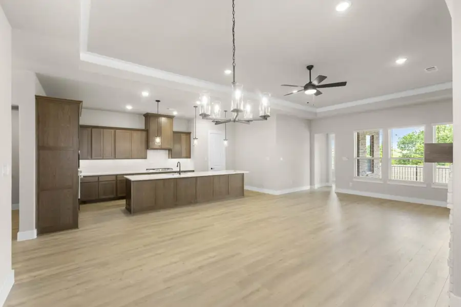 Spacious, unfurnished interior of a new home in Ladera at Tavolo Park, Fort Worth (Image 20).