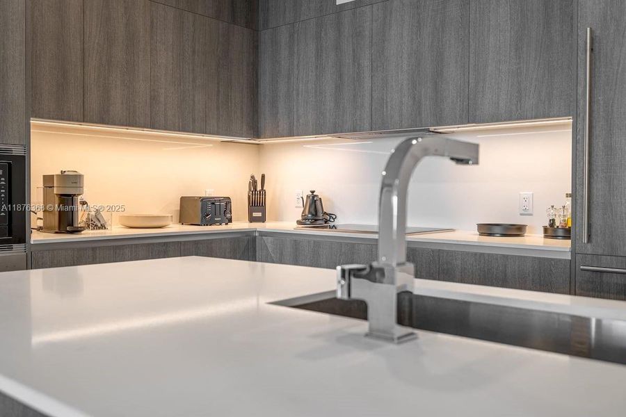 Furnished interior view inside a new home in , Sunny Isles Beach (Image 31).