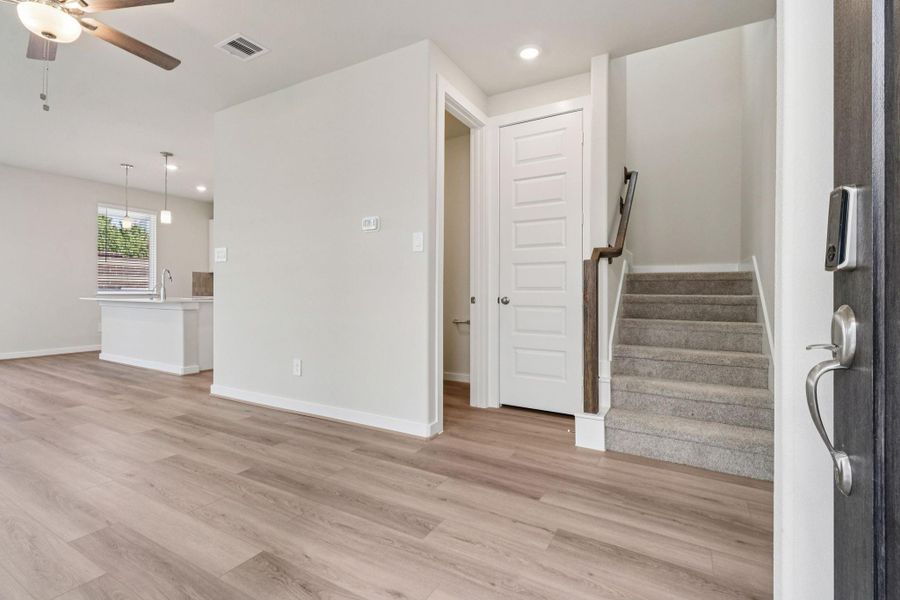 Photo is not of the actual home, but is an inspirational photo of builder’s model home and may depict options, furnishings, and/or decorator features that are not included